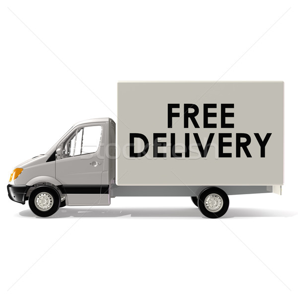 Fast delivery van Stock photo © tang90246