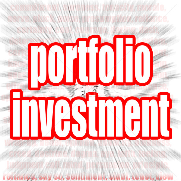 Imagine de stoc: Portofoliu · investitie · nor · cuvant · imagine · prestate