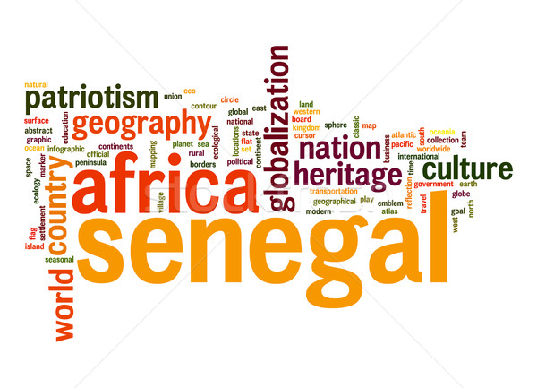 Senegal nor cuvant afaceri lume Africa nor Imagine de stoc © tang90246