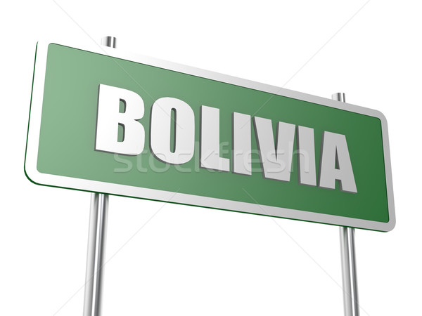 Bolivya görüntü render kullanılmış grafik tasarım Stok fotoğraf © tang90246