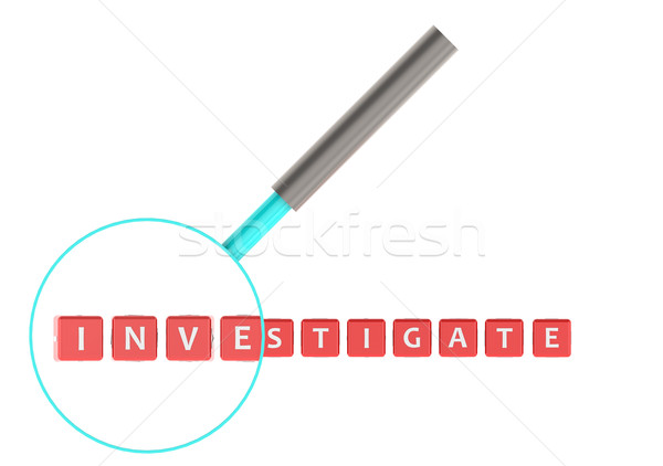 Investigate Stock photo © tang90246