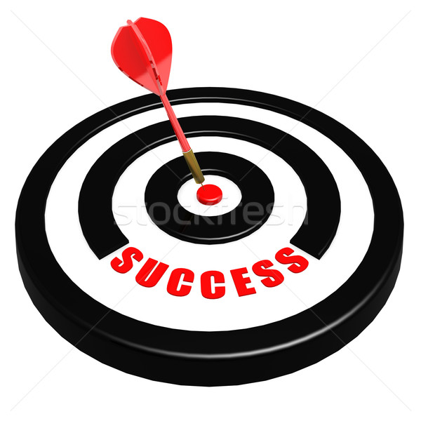 Success dart board Stock photo © tang90246