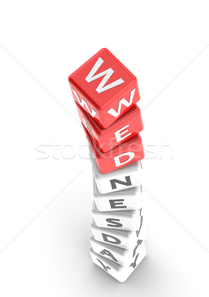 Wednesday puzzle word Stock photo © tang90246