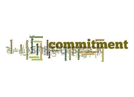 Commitment word cloud Stock photo © tang90246