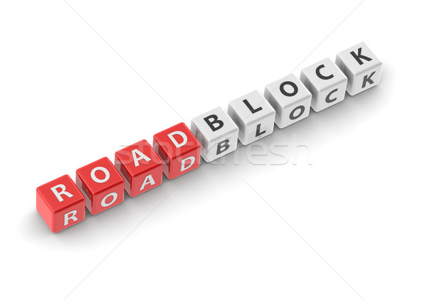 Roadblock Stock photo © tang90246