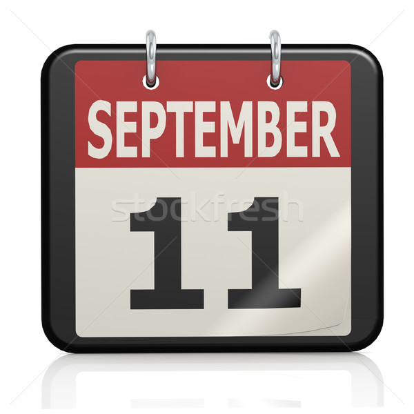 11 September patriot Tag Kalender Business Stock foto © tang90246