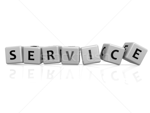Service buzzword Stock photo © tang90246