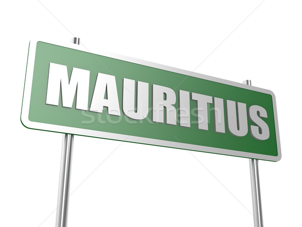 Mauritius immagine reso usato graphic design Foto d'archivio © tang90246
