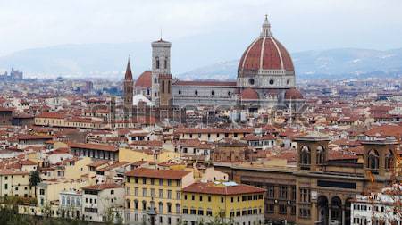 Cathedral Santa Maria del Fiore in Florence, Italy Stock photo © tang90246
