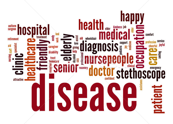 Disease word cloud Stock photo © tang90246