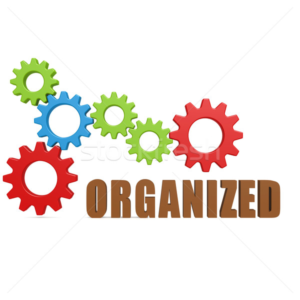 Foto stock: Organizado · artes · negocios · éxito · apoyo · gestión