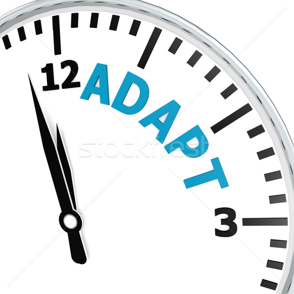 Adapt clock Stock photo © tang90246