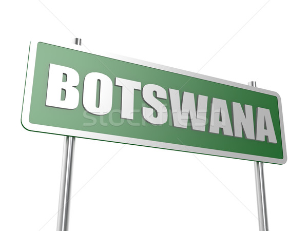 ストックフォト: ボツワナ · 画像 · レンダリング · 中古 · グラフィックデザイン