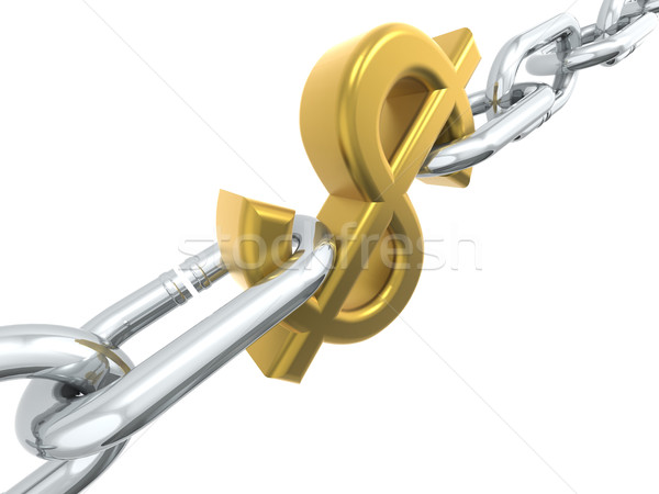 Dollar chain Stock photo © tang90246