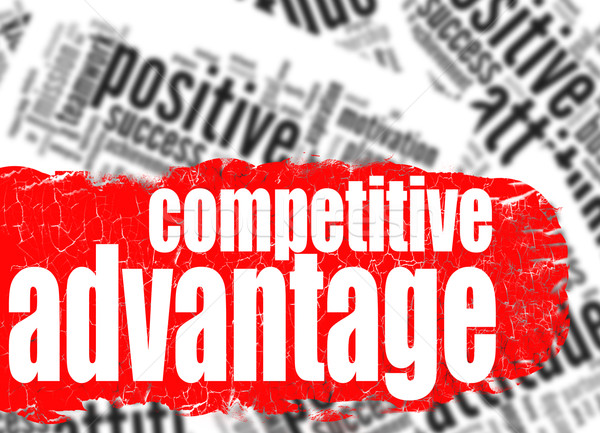 Word cloud competitive advantage Stock photo © tang90246