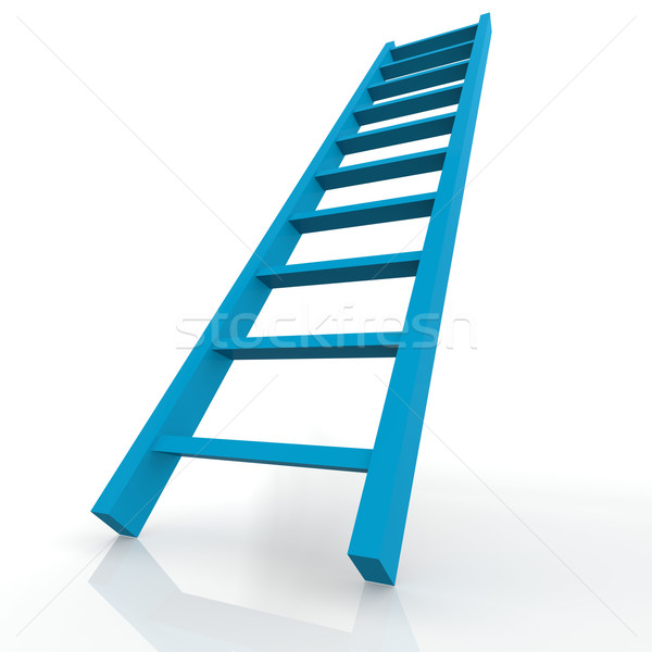 Blue ladder Stock photo © tang90246