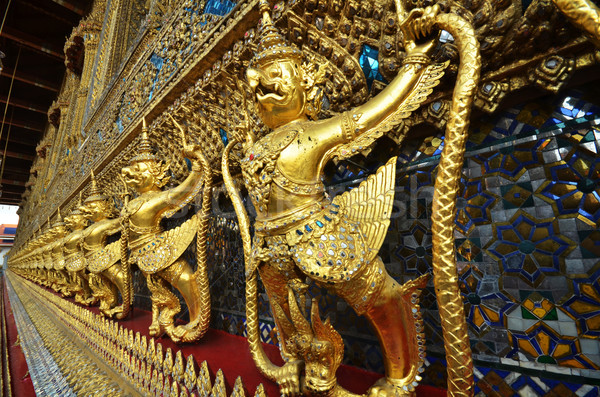 Garuda in Wat Phra Kaew Grand Palace of Thailand Stock photo © tang90246