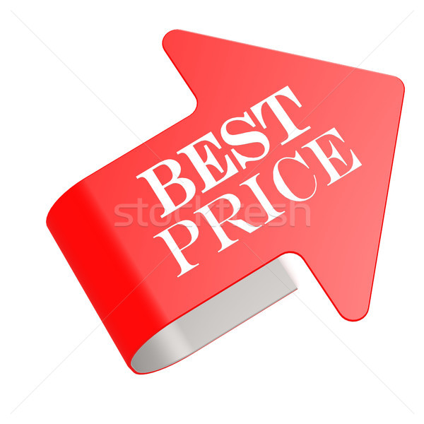Best price twist label Stock photo © tang90246
