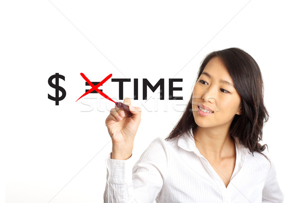 money equals time concept Stock photo © tangducminh
