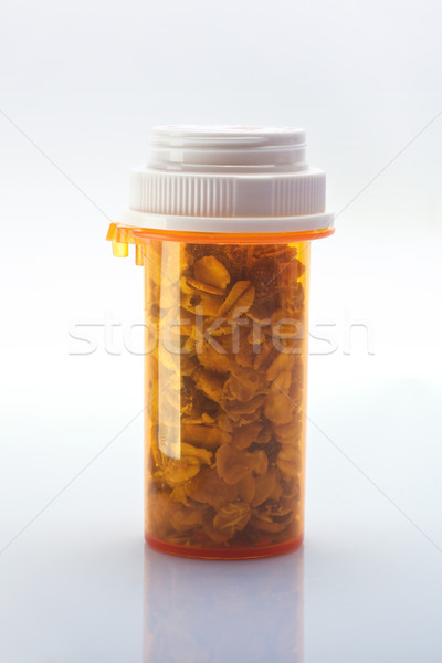 Cereali prescrizione bottiglia sani alimentare mangiare Foto d'archivio © tangducminh