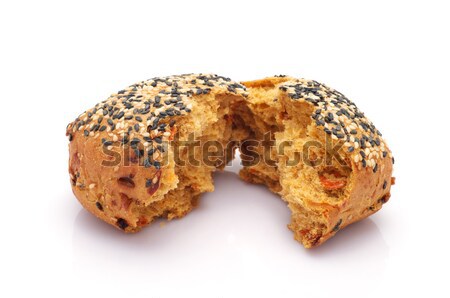 сломанной хлеб здорового цельнозерновой хлеб белый текстуры Сток-фото © tangducminh
