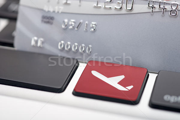 Online flight booking Stock photo © tangducminh