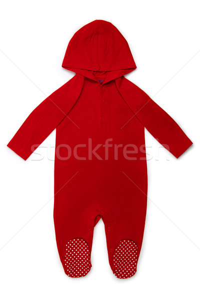 ребенка одежды красный длинный рукав белый Сток-фото © tangducminh