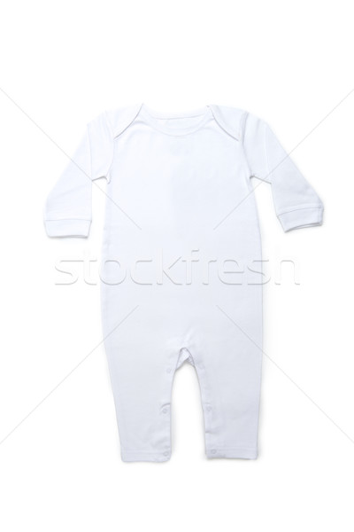 Baba ruházat fehér hosszú Stock fotó © tangducminh
