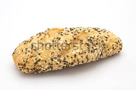 Paine integrala de grau sănătos alb alimente sănătate pâine Imagine de stoc © tangducminh