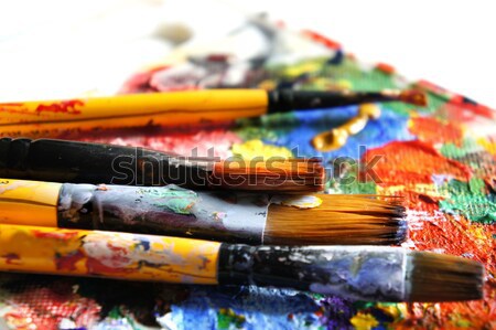 Paintbrushes Stock photo © tannjuska