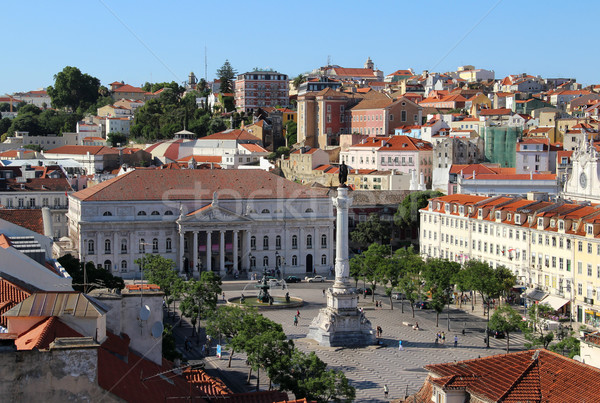 Lisbon panorama, Portugal Stock photo © tannjuska