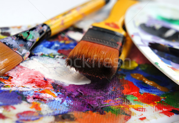 Art palette Stock photo © tannjuska
