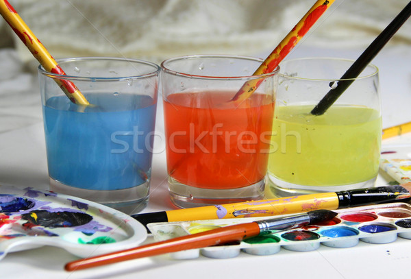 Watercolors Stock photo © tannjuska