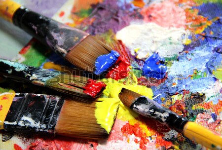 Art palette Stock photo © tannjuska