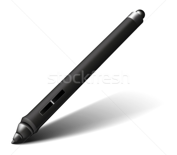 Pen tablet graphic design strumento illustrazione Foto d'archivio © tanya_ivanchuk