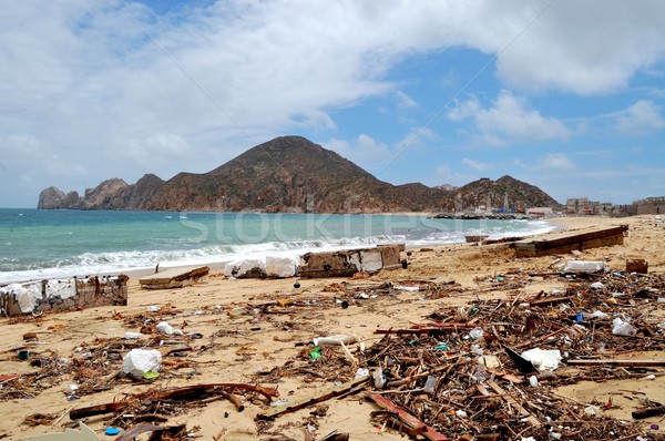 Trash on the Medano beach Stock photo © tanya_ivanchuk