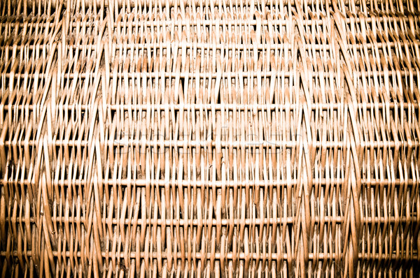 Stock photo: Wicker background 