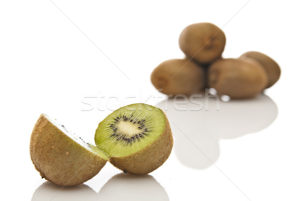 kiwi divided to the halves Stock photo © tarczas