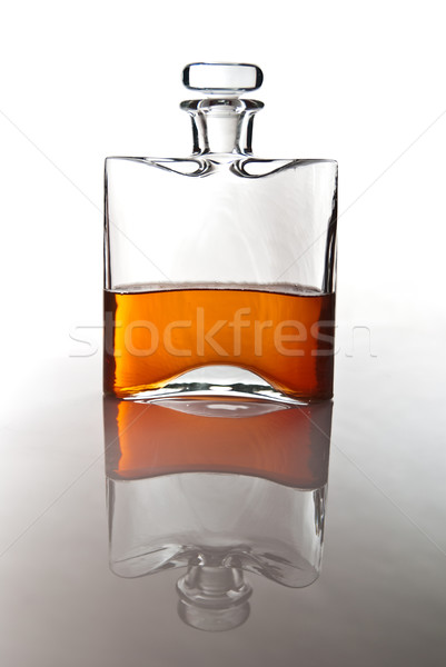 carafe of scottish whisky or bourbon Stock photo © tarczas