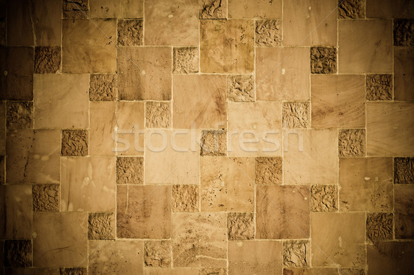 abstract stone quadratic background or texture Stock photo © tarczas