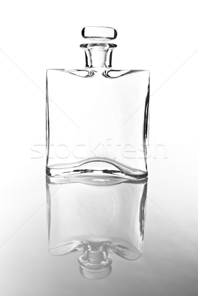 empty carafe in black and white Stock photo © tarczas