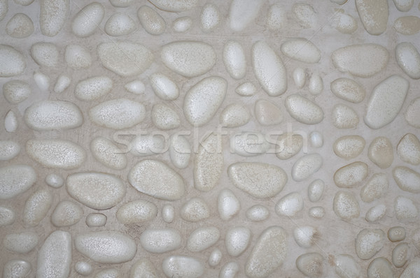 Mur mały kamienie cementu lata Zdjęcia stock © tarczas