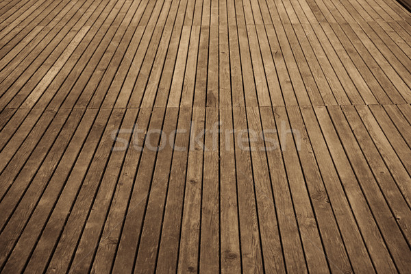 wood desk plank to use as background or texture Stock photo © tarczas