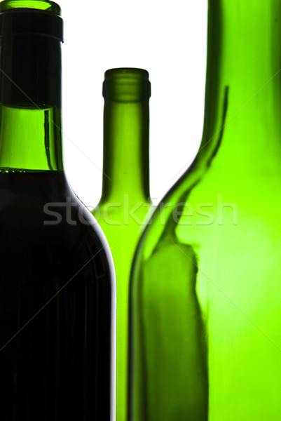 wine bottles Stock photo © tarczas