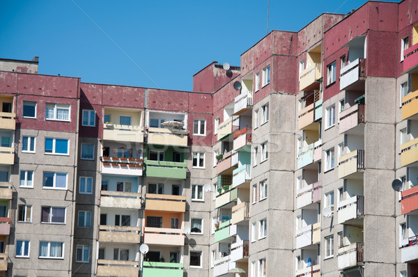 residential block on the housing estate  Stock photo © tarczas