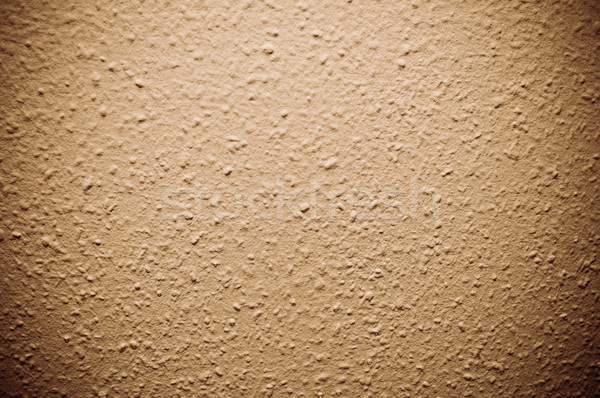 brown structural painted wallpaper on the wall Stock photo © tarczas