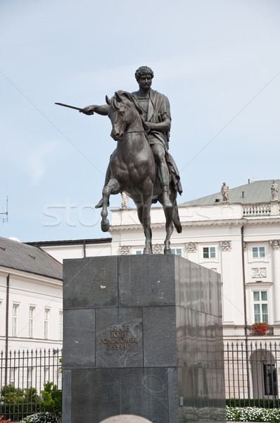 monument of Prince Joseph Poniatowski in Warsaw, Poland Stock photo © tarczas