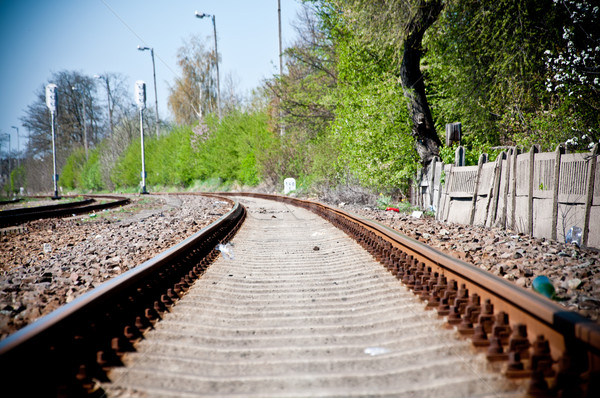 railway track lines  Stock photo © tarczas