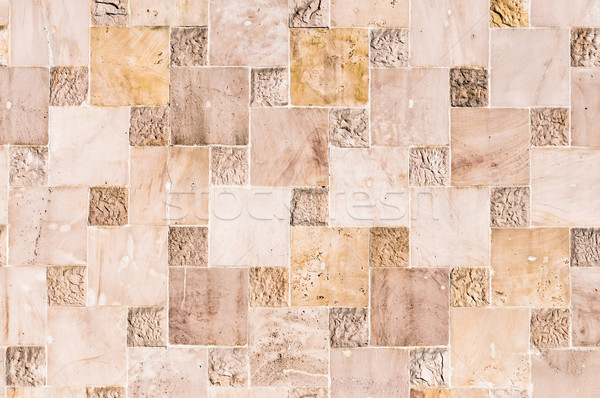 abstract stone quadratic background or texture Stock photo © tarczas
