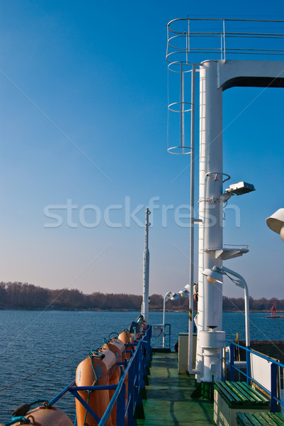 ferry at sea Stock photo © tarczas